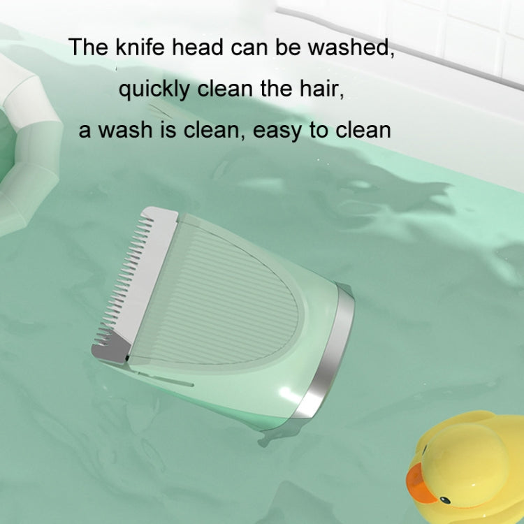 Pet Shaver Cat Dog Paw Hair Clipper Electric Fader, Color: 4 in 1 Green