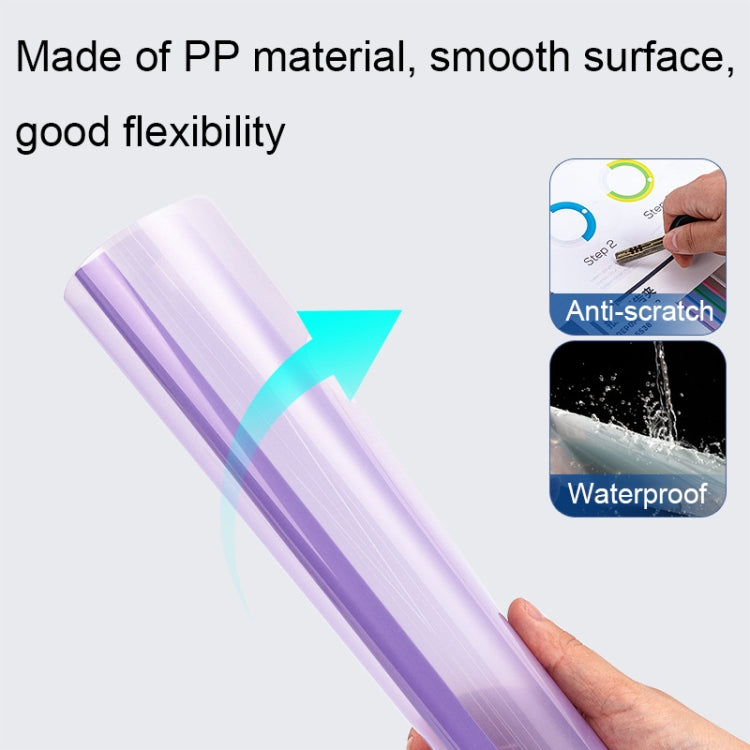 10pcs Deli 5538 File Folder Insert A4 File Drawer Folder Transparent Cover
