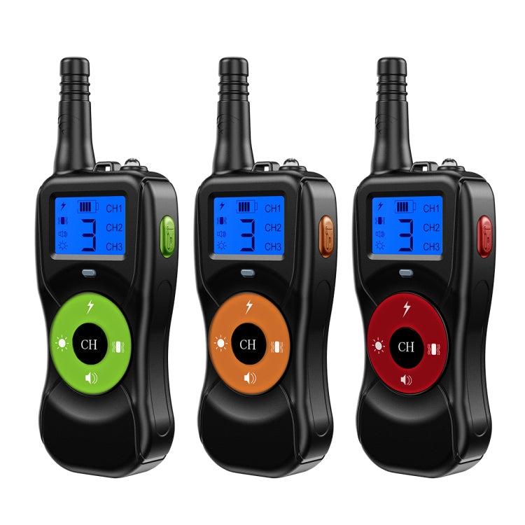 Smart Electronic Remote Control Dog Training Device Waterproof Pets Bark Stopper, Size: For-Two-Dog(Red)