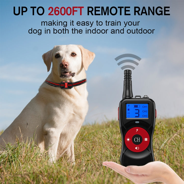 Smart Electronic Remote Control Dog Training Device Waterproof Pets Bark Stopper, Size: For-Two-Dog(Fluorescent Green)