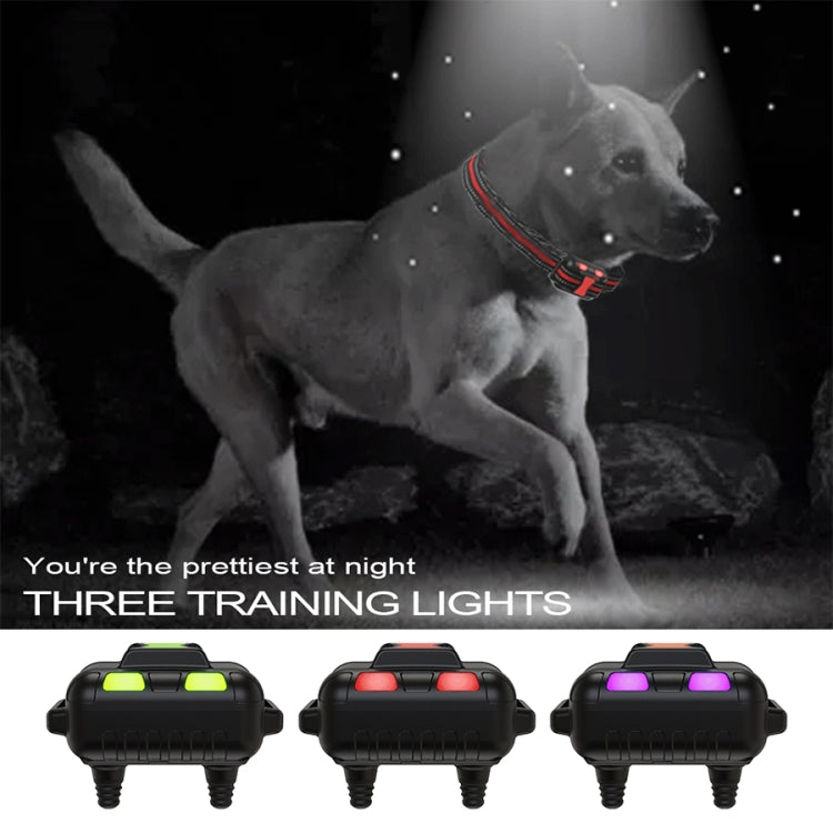 Smart Electronic Remote Control Dog Training Device Waterproof Pets Bark Stopper, Size: For-Two-Dog(Fluorescent Green)