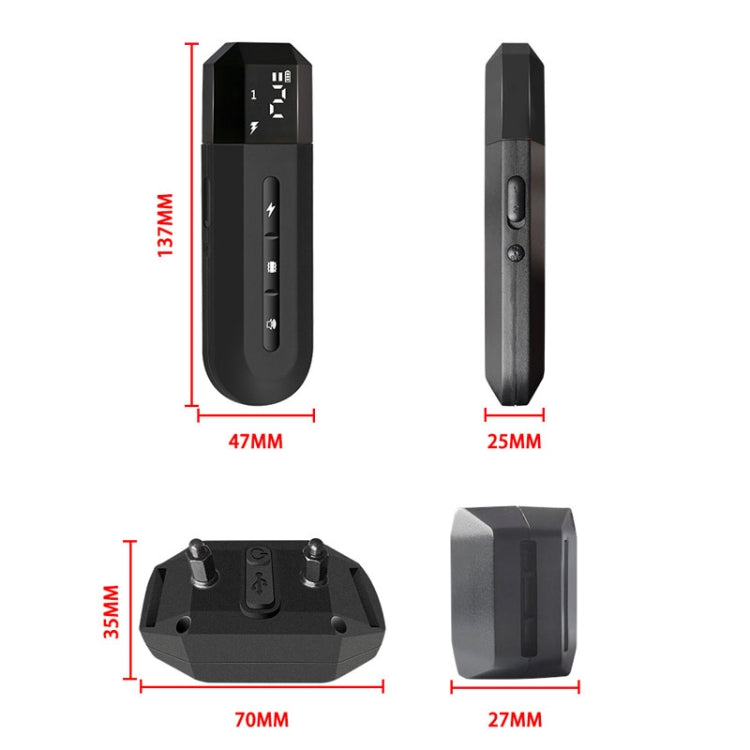 669N-1 Smart Remote Control Dog Trainer Stop Barker Waterproof Vibration Collar