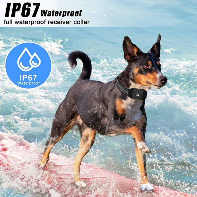669N-1 Smart Remote Control Dog Trainer Stop Barker Waterproof Vibration Collar
