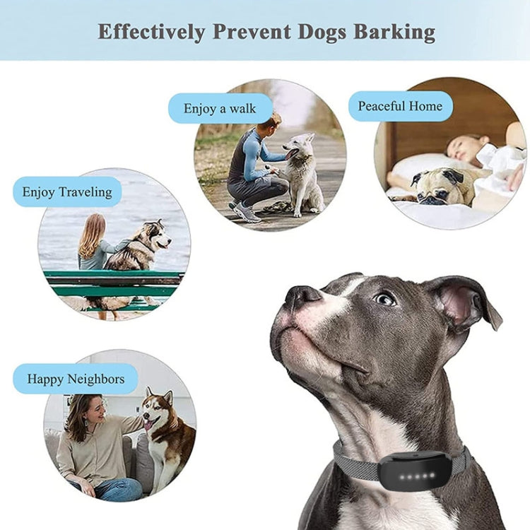 Touch Stop Bark Dog Trainer Anti Barking Pet Supplies(White)