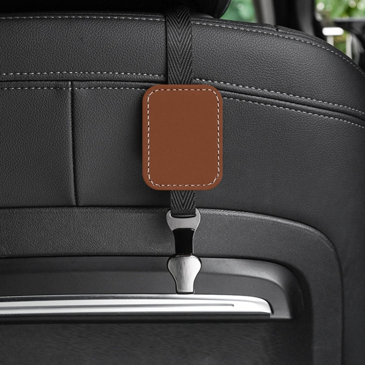 Car Rear Seat Backrest Suede Interior Multifunctional Hook