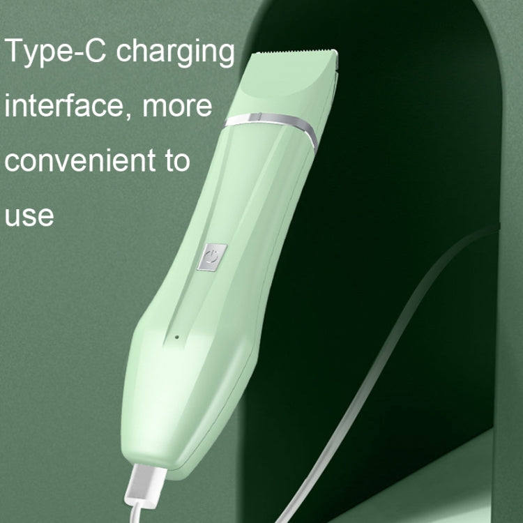 Multifunctional Pet Electric Shaver Cat And Dog Hair Clipper, Color: 2-in-1 Green