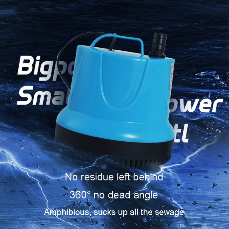 JN-311 12W Anti-Dry Burning Bottom Suction Pump Fish Tank Suction Feces Wigwam Bonsai Submersible Pumps(EU Plug)