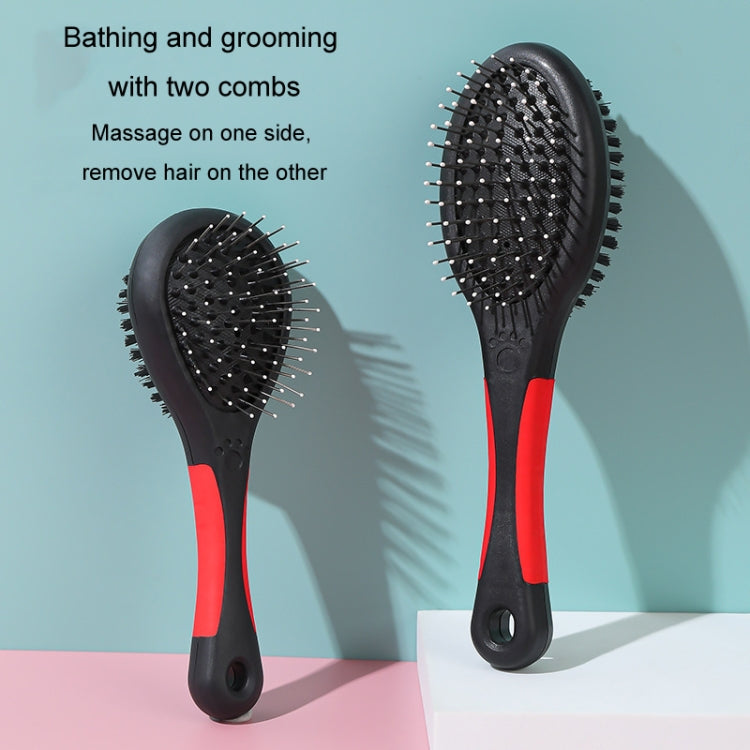 Large Pet Double Sided Comb With Protective Points Cat Dog Clean Grooming Comb
