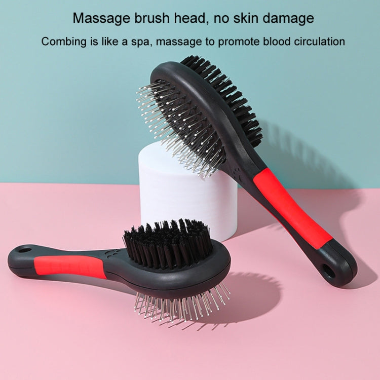 Small Pet Double Sided Comb With Protective Points Cat Dog Clean Grooming Comb