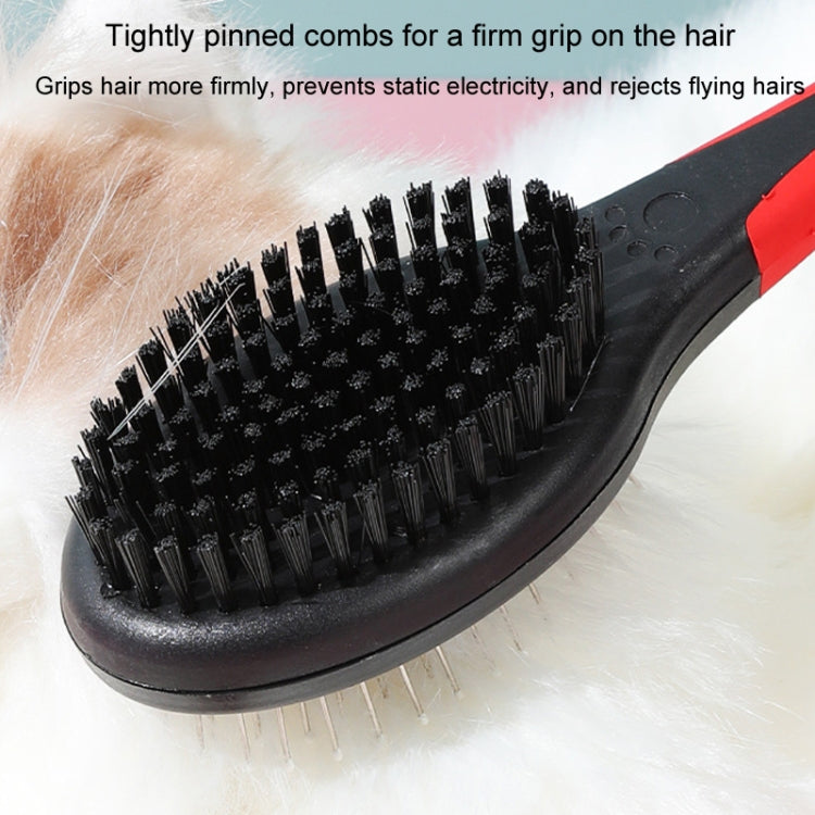Small Pet Double Sided Comb With Protective Points Cat Dog Clean Grooming Comb