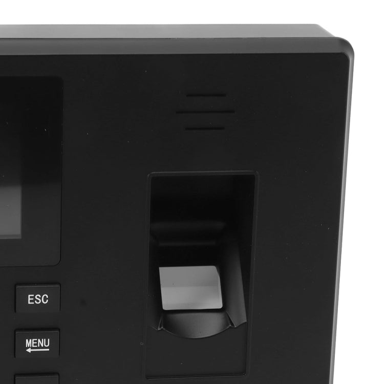 Fingerprint Recognition Voice Broadcast Smart Report Generation Attendance Machine, Model: Gold US Plug