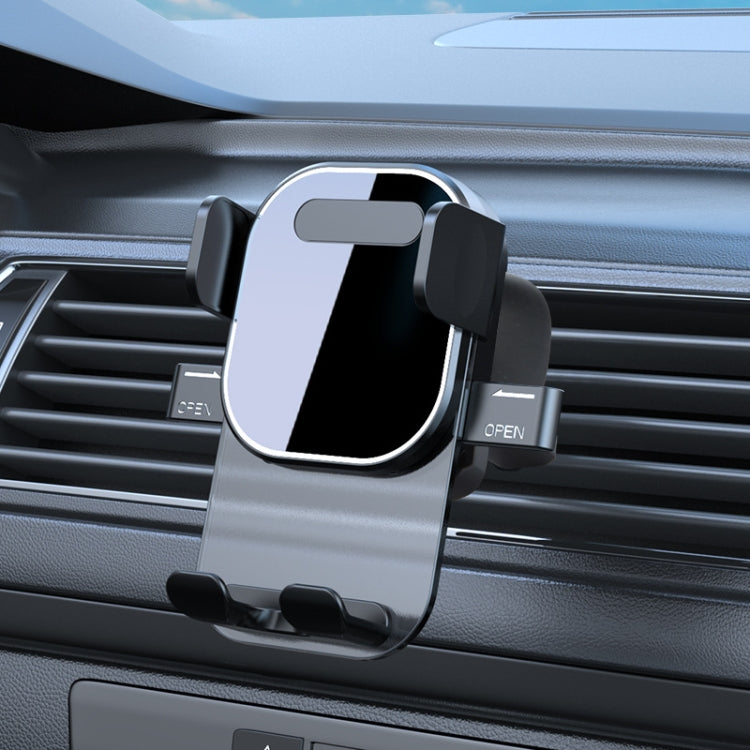 Automotive Navigation Bracket Car Air Vent Phone Fixed Support Clip, Mirror Model, Texture Model