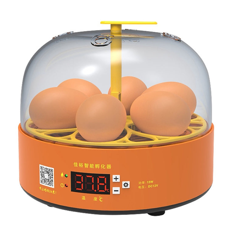 6-Eggs Small Household Experimental Children Smart Chicken Incubators, Spec: Manual EU Plug