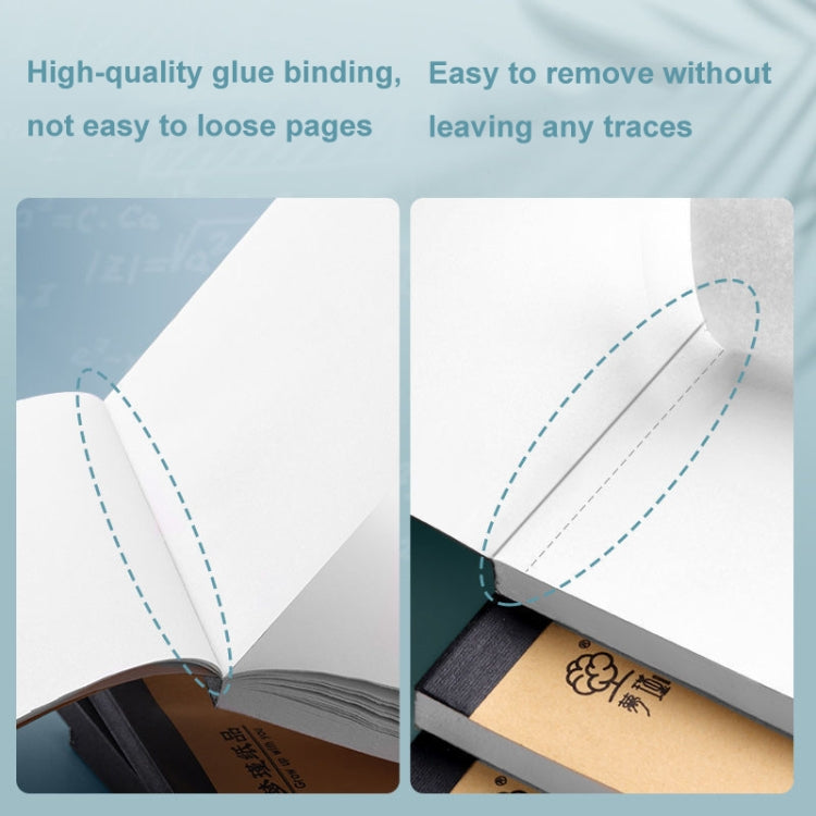 100 Pages /Book Thickened Glue Binding Draft Book Students Multipurpose Blank Sketch Paper