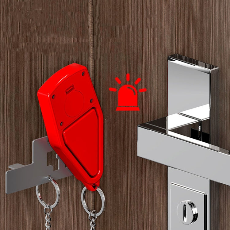 Door Stopper Home Burglary Girls Live Alone Security Lock Inside Opening Door Plug, Style: With Alarm