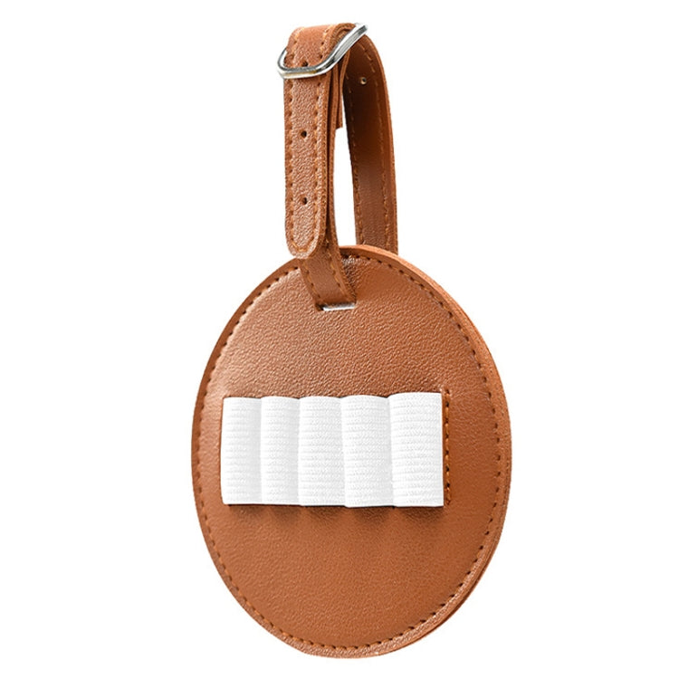 Leather Outdoor Waist Hanging Golf Spike Insert Pocket Storage Bag, Double-sided Black, Double-sided Brown, Single-sided Black, Single-sided Brown