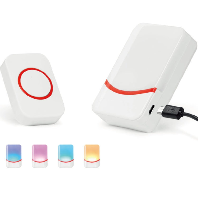 CMF1188-11 USB Power Home Wireless Doorbell Remote Control Intelligent Flashing Doorbell Caller