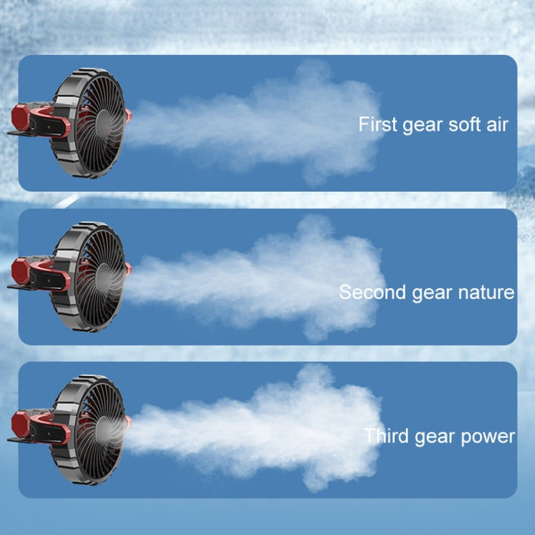 Car Foldable Steering USB Single-Head Fan, Single-Head
