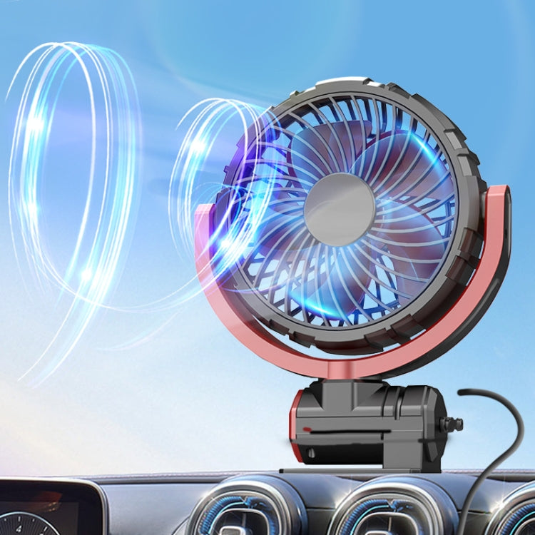 Car Foldable Steering USB Single-Head Fan, Single-Head