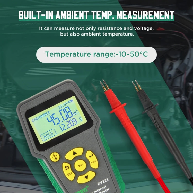 DUOYI DY223 Electrical Vehicle Voltage Testing And Fault Diagnostic Instrument
