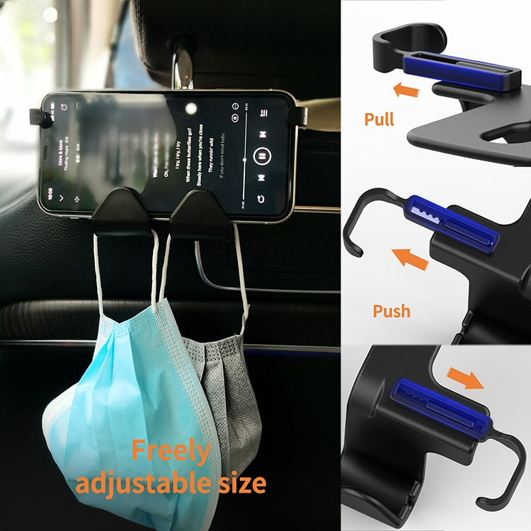 2pcs Car Decorative Hook Mobile Phone Holder