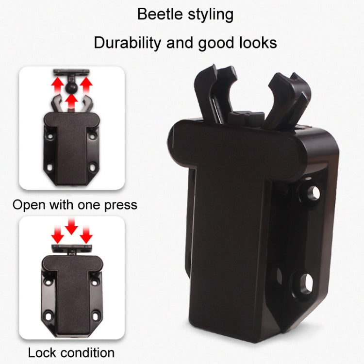 Bouncing Press Type Cabinet Door Catches Self Lock Hidden Drawer Cupboard Door Closer