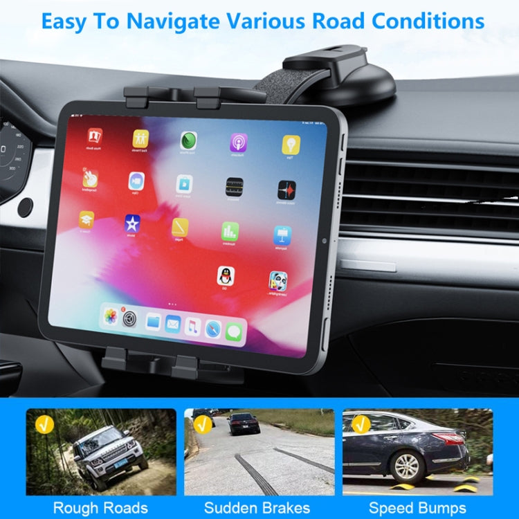 For IPad Universal Car Tablet Holder Suction Cup Car Navigation Cell Phone Holder, CP-P20