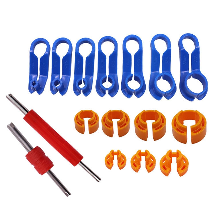 Car Air Conditioning Pipe Removal Tools Set Fuel Pipe Quick Removal Tool, 16pcs /Box
