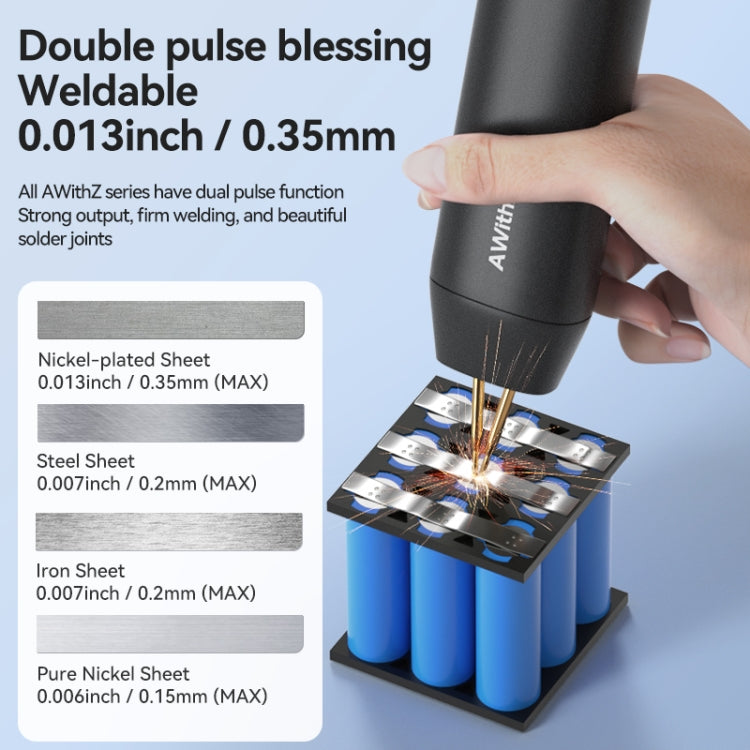 AWithZ Mini Portable DIY Nickel Sheet Handheld Spot Welding Machine