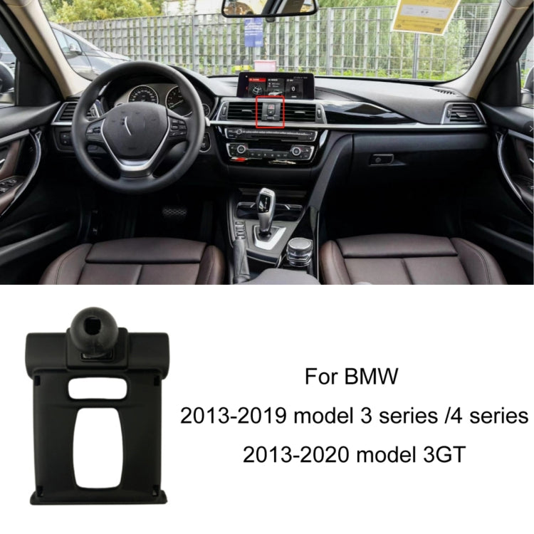 For BMW Car Air Outlet Modified Mobile Phone Holder Base, 05-12 3 Series, 08-13 X5/X6, 09-15 7 Series, 11-16 X3/X4, 10-17 5GT  Imported, 11-17 5 Series, 11-17 5 Series Universal Applicable to Double Rollers, 12-15 X1, 13-19 3 Series/4 Series           ...