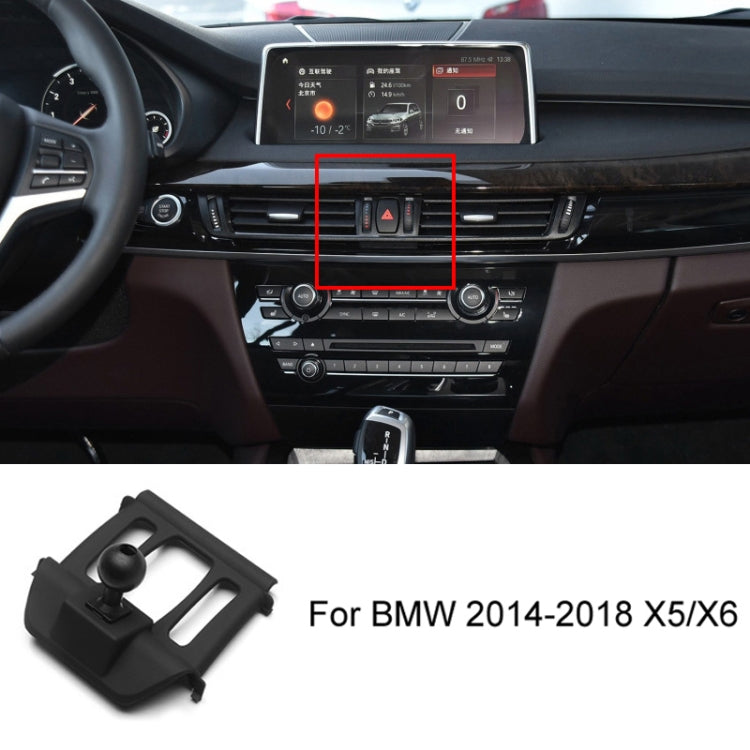 For BMW Car Air Outlet Modified Mobile Phone Holder Base, 05-12 3 Series, 08-13 X5/X6, 09-15 7 Series, 11-16 X3/X4, 10-17 5GT  Imported, 11-17 5 Series, 11-17 5 Series Universal Applicable to Double Rollers, 12-15 X1, 13-19 3 Series/4 Series           ...