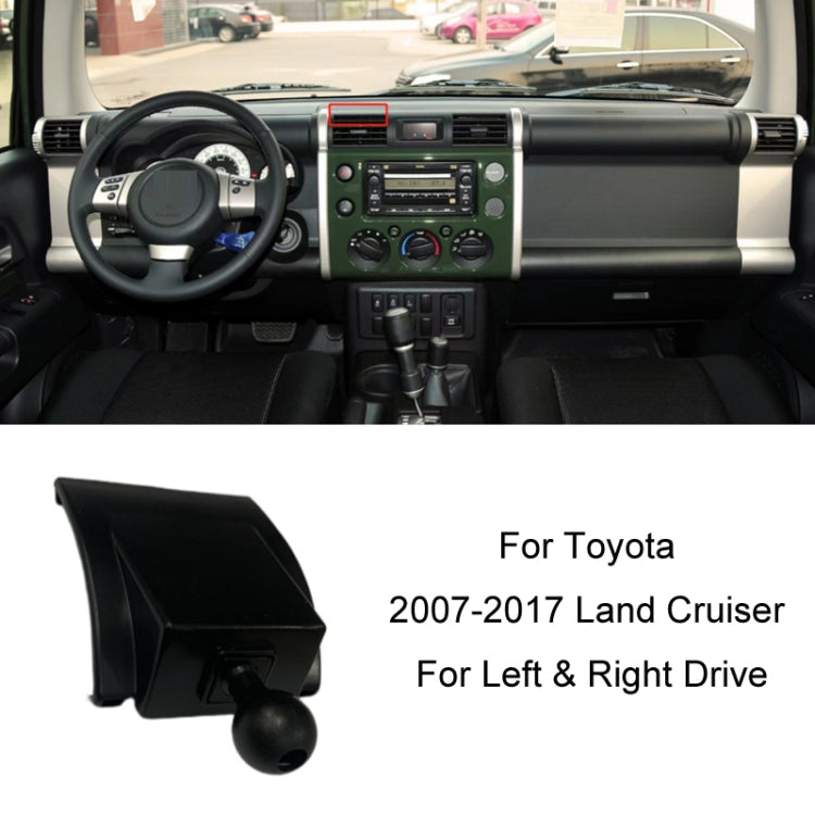 For Toyota Car Air Outlet Phone Holder Base, 05-09 Reiz Left Driving, 06-11 Camry Left Driving, 07-11 Tundra Left Driving, 07-13 Corolla Left Driving, 07-17 Land Cruiser For Left & Right, 09-12 RAV4 Left Driving, 09-14 Highlander Left Driving          ...