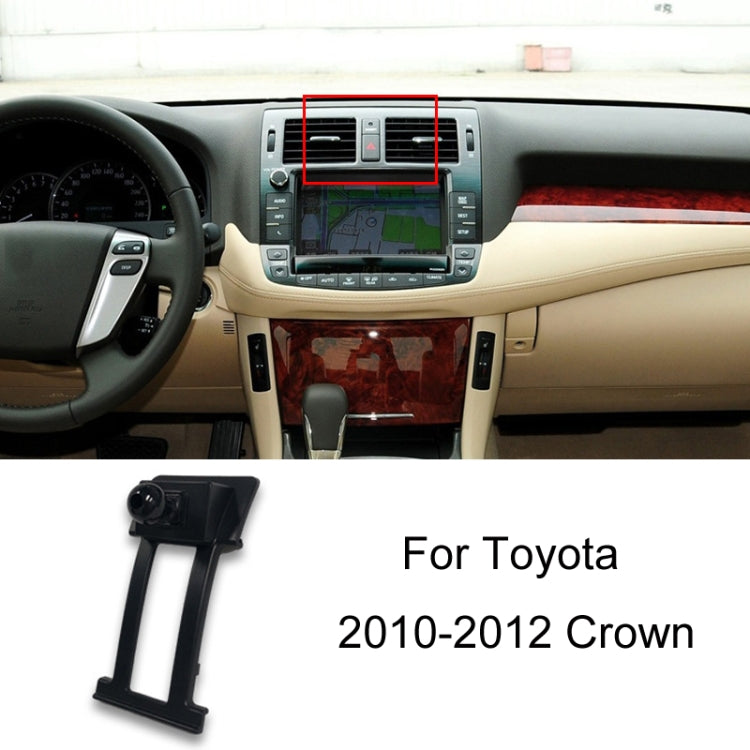 For Toyota Car Air Outlet Phone Holder Base, 05-09 Reiz Left Driving, 06-11 Camry Left Driving, 07-11 Tundra Left Driving, 07-13 Corolla Left Driving, 07-17 Land Cruiser For Left & Right, 09-12 RAV4 Left Driving, 09-14 Highlander Left Driving          ...