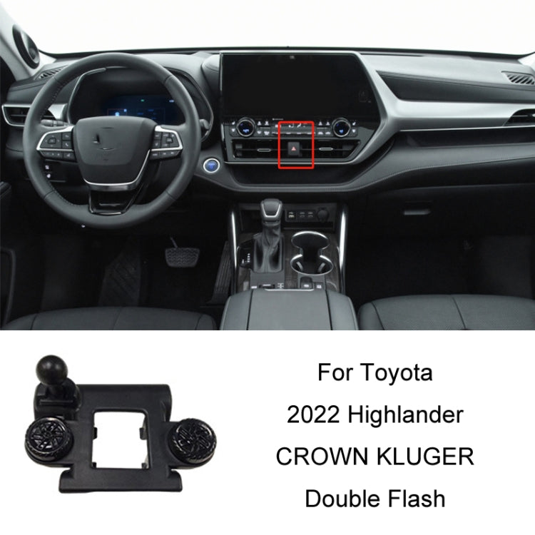 For Toyota Car Air Outlet Phone Holder Base, 05-09 Reiz Left Driving, 06-11 Camry Left Driving, 07-11 Tundra Left Driving, 07-13 Corolla Left Driving, 07-17 Land Cruiser For Left & Right, 09-12 RAV4 Left Driving, 09-14 Highlander Left Driving          ...