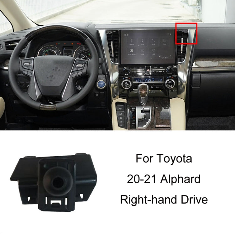 For Toyota Car Air Outlet Phone Holder Base, 05-09 Reiz Left Driving, 06-11 Camry Left Driving, 07-11 Tundra Left Driving, 07-13 Corolla Left Driving, 07-17 Land Cruiser For Left & Right, 09-12 RAV4 Left Driving, 09-14 Highlander Left Driving          ...