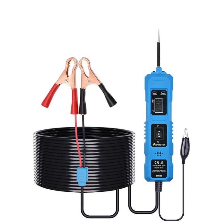 EM286 Multifunctional Car Circuit Electrical System Driving Test Pen, Red 4m, Red 4.5m, Blue 4m, Blue 4.5m