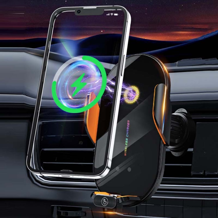 C3 Car Infrared Sensor Auto Opening And Closing Wireless Charging Cell Phone Holder