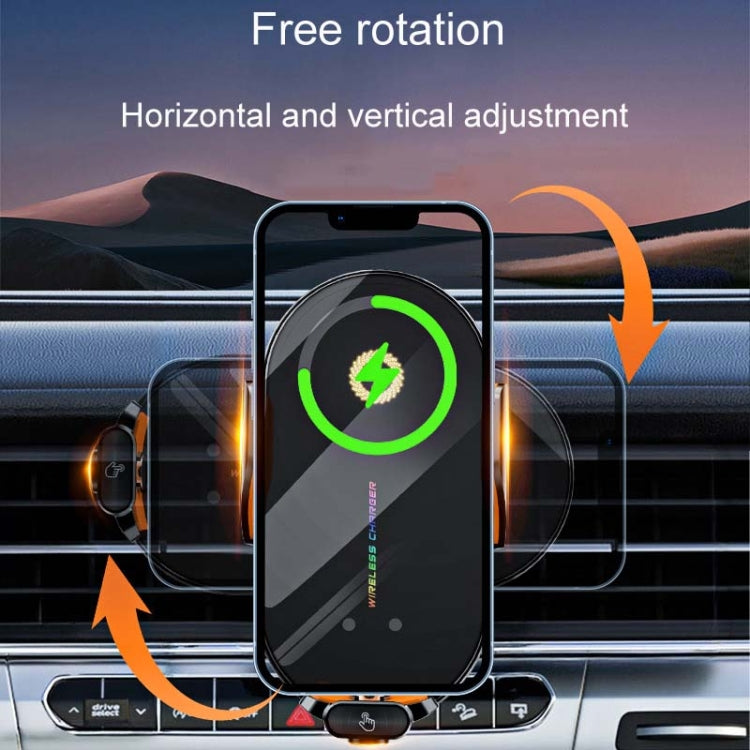 C3 Car Infrared Sensor Auto Opening And Closing Wireless Charging Cell Phone Holder