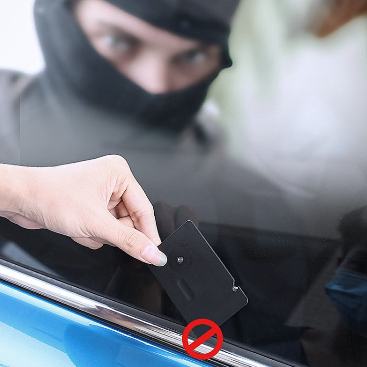 Car Window Breaking Safety Card Emergency Life-Saving Hammer