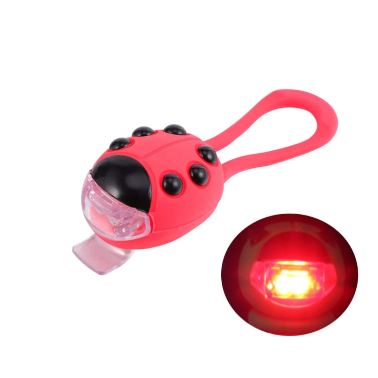 Bicycle Equipment Silicone Ladybug LED Headlight