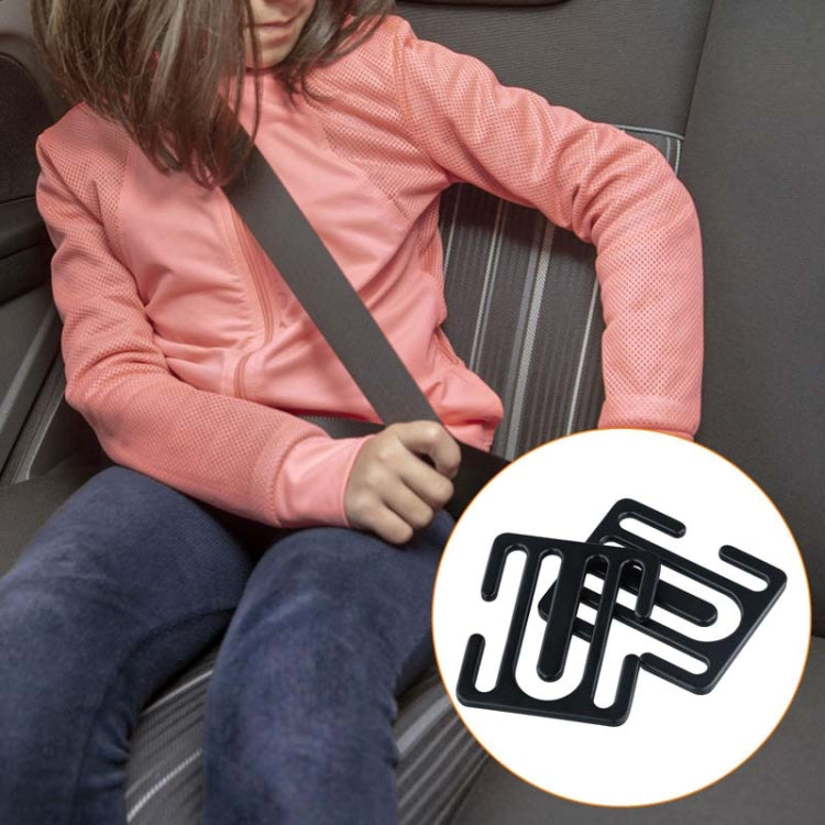Child Car Seat Belt Adjustment Buckle Fixed Limiter