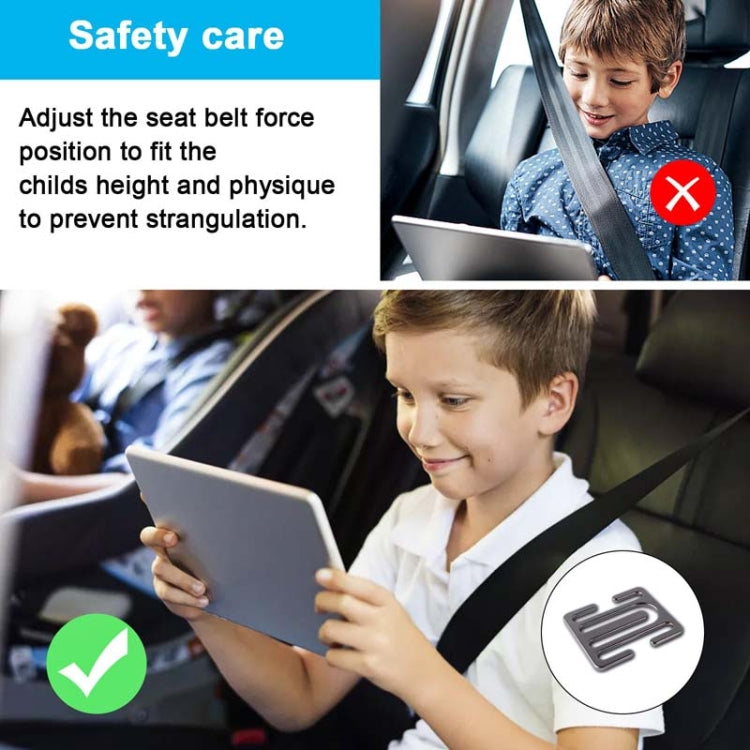 Child Car Seat Belt Adjustment Buckle Fixed Limiter