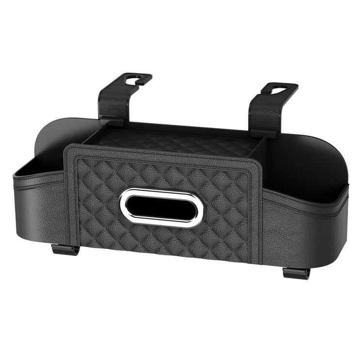 Multifunctional Car Seat Back Tissue Storage Box Hanging Bag