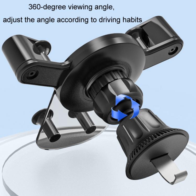 Car Air Outlet Navigation Transparent Gravity Bracket