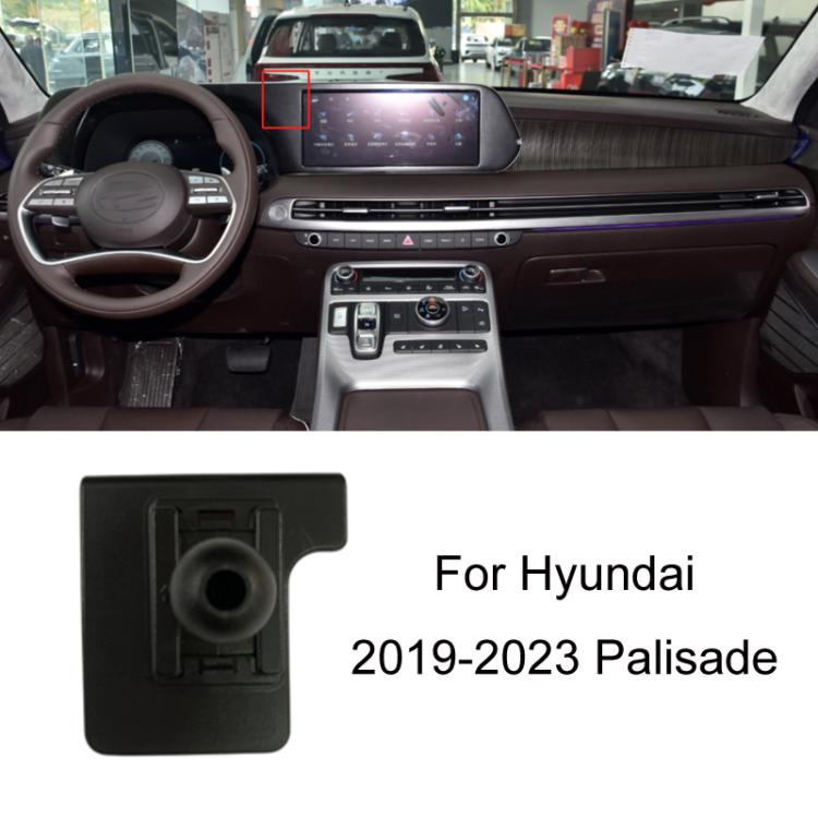 For Hyundai Left Driving Car Special Mobile Navigation Bracket Base, 04-11 Elantra, 06-13 Tussan, 08-10 CELESTA, 10-15 IX35, 10-16 Reina, 11-14 8 Generation Sonata, 11-16 CELESTA, 12-21 Elantra, 14-16 MISTRA, 15-18 Tussan, 15-19 IX25                   ...