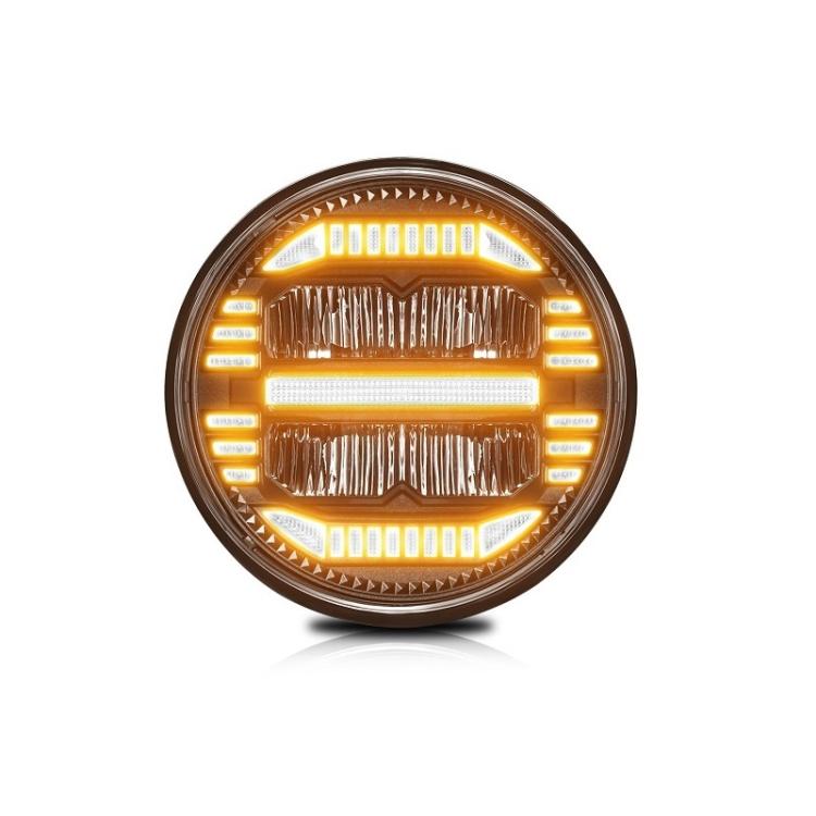 7-inch Round Refraction LED Round Headlight For Wrangler