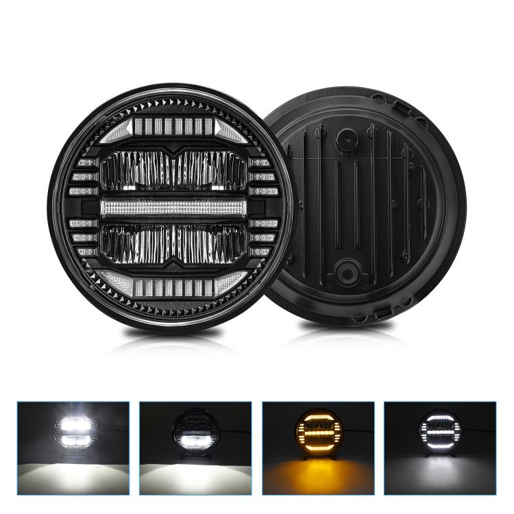 7-inch Round Refraction LED Round Headlight For Wrangler