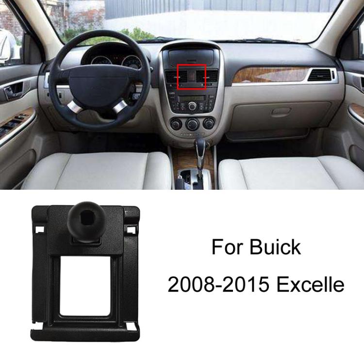 For Buick Left Driving Car Special Mobile Phone Navigation Bracket Base, 04-07 Excelle, 05-10 GL8 Firstland, 08-15 Excelle, 09-12 Regal, 17-22 Regal, 09-12 Regal Large Screen Not Available, 10-14 Excelle GT, 14-15 Regal, 14-15 Buick Regal, 14-18 GL8 ES...