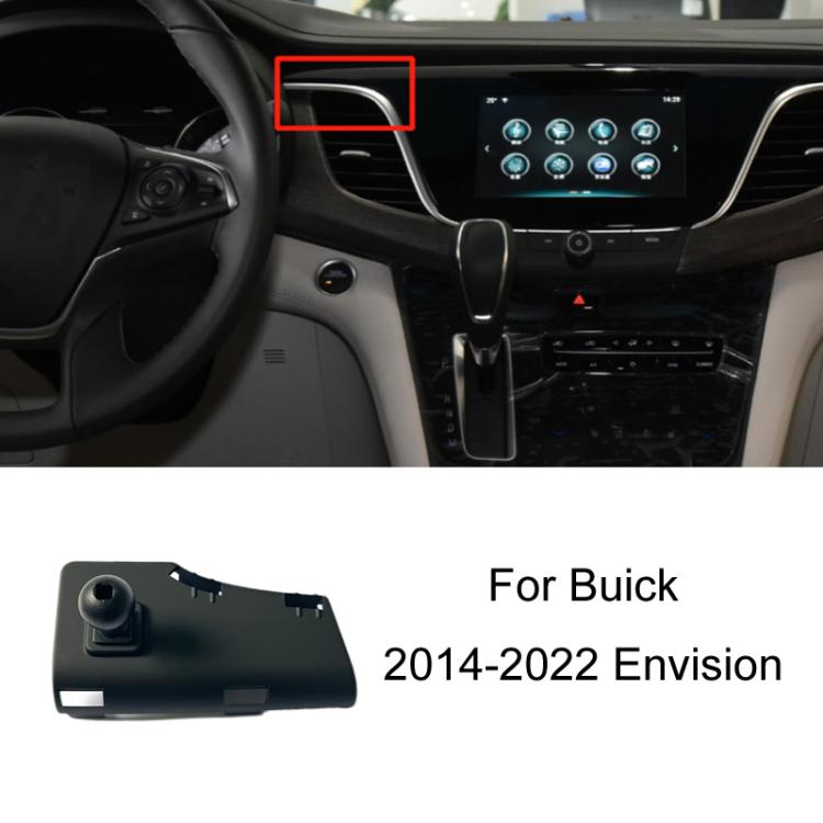 For Buick Left Driving Car Special Mobile Phone Navigation Bracket Base, 04-07 Excelle, 05-10 GL8 Firstland, 08-15 Excelle, 09-12 Regal, 17-22 Regal, 09-12 Regal Large Screen Not Available, 10-14 Excelle GT, 14-15 Regal, 14-15 Buick Regal, 14-18 GL8 ES...