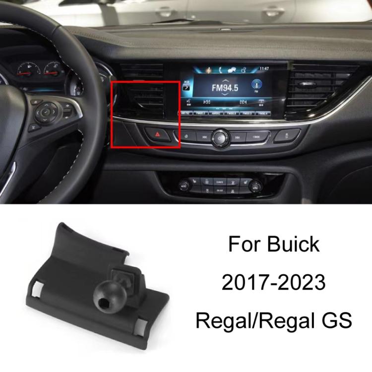 For Buick Left Driving Car Special Mobile Phone Navigation Bracket Base, 04-07 Excelle, 05-10 GL8 Firstland, 08-15 Excelle, 09-12 Regal, 17-22 Regal, 09-12 Regal Large Screen Not Available, 10-14 Excelle GT, 14-15 Regal, 14-15 Buick Regal, 14-18 GL8 ES...